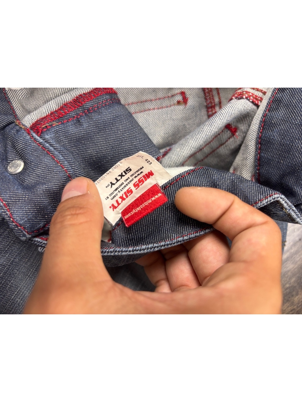 Miss Sixty Y2K Low Rise Flare Jeans - Picture 8 of 9